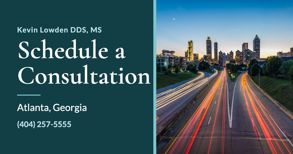 Link preview card for the Schedule a Consultation, with Atlanta at dusk