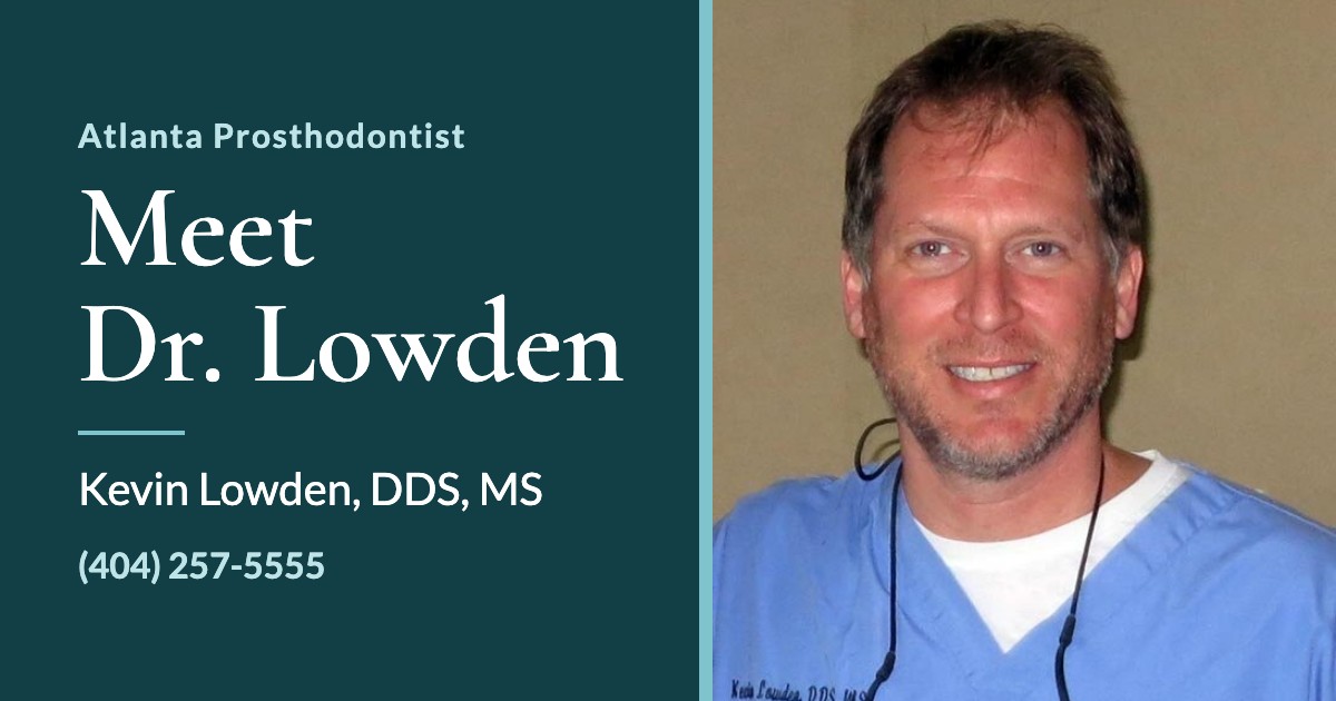 Link preview card for the Meet Dr. Lowden, with his portrait