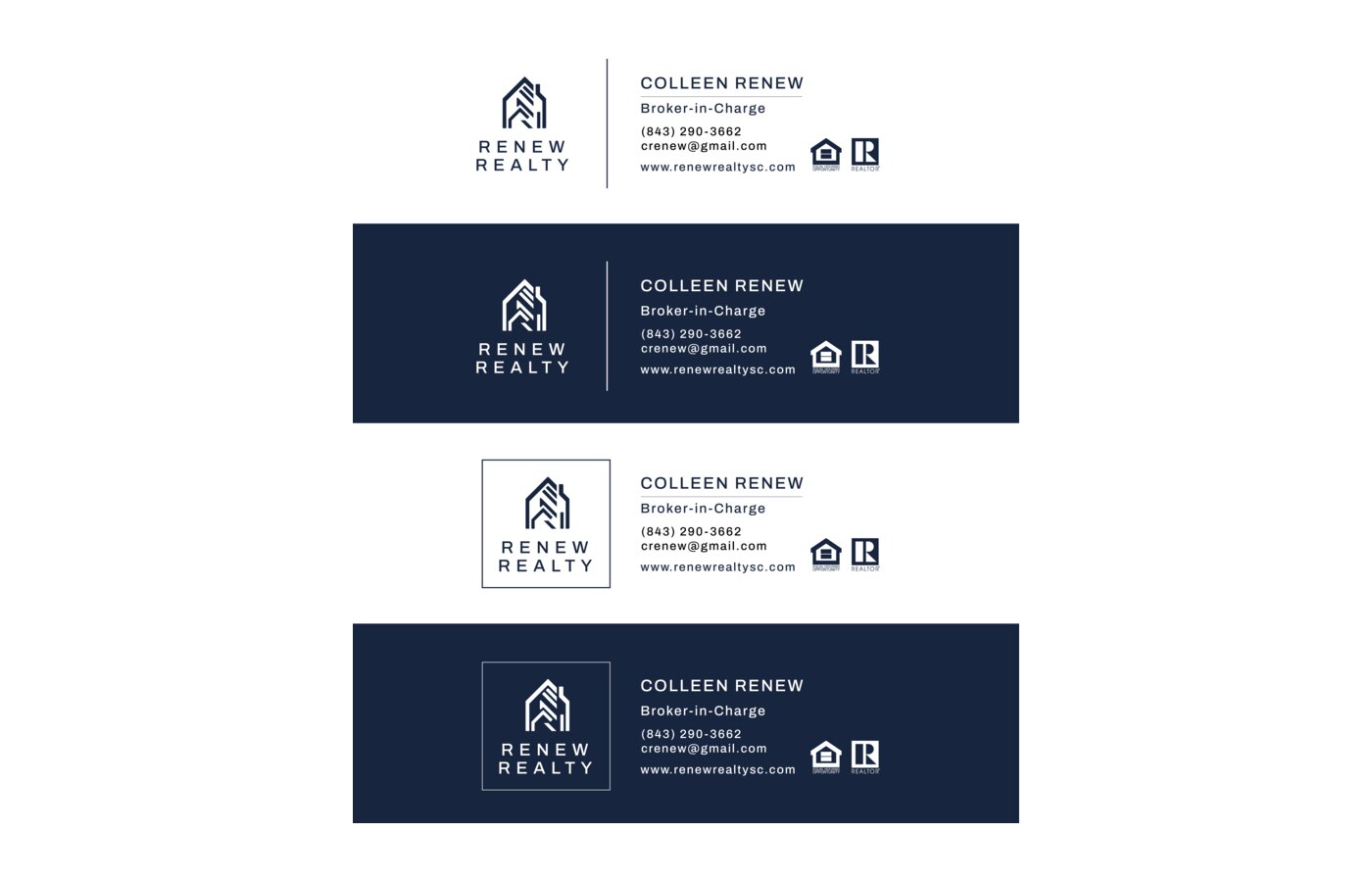 Email signature set