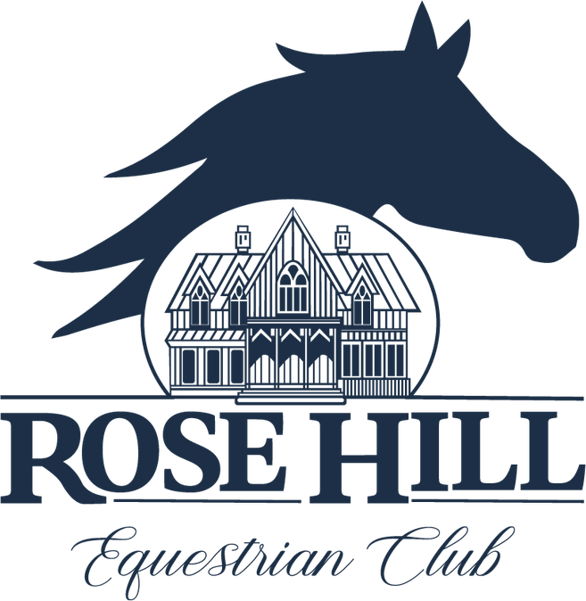 Rose Hill Equestrian Club mark in navy