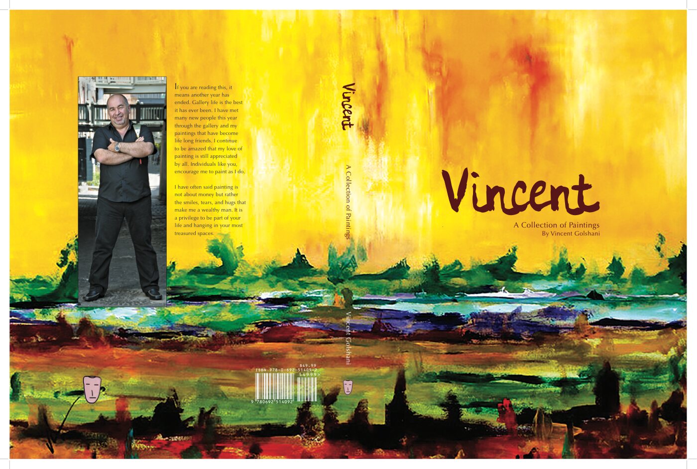 Vincent: A Collection of Paintings, full cover